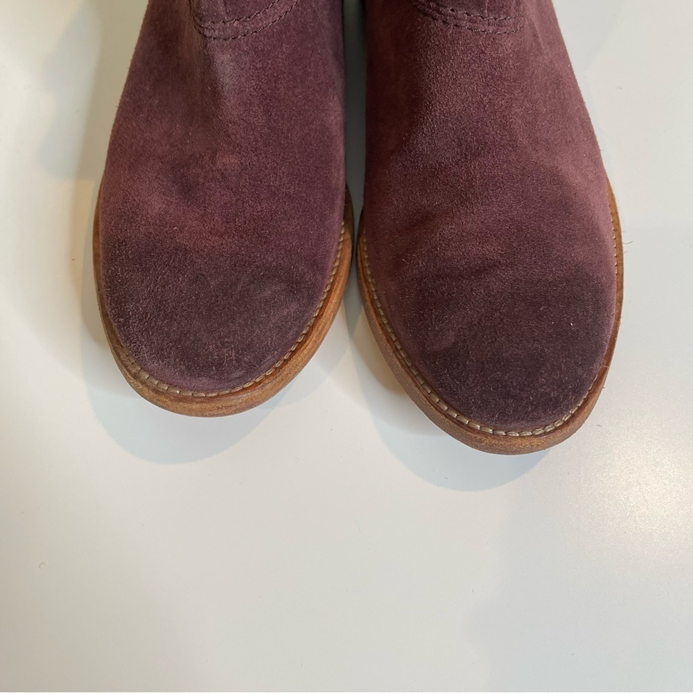 Johnston & Murphy Stephanie Stitched suede Ankle Bootie size 8.5 - Picture 9 of 9